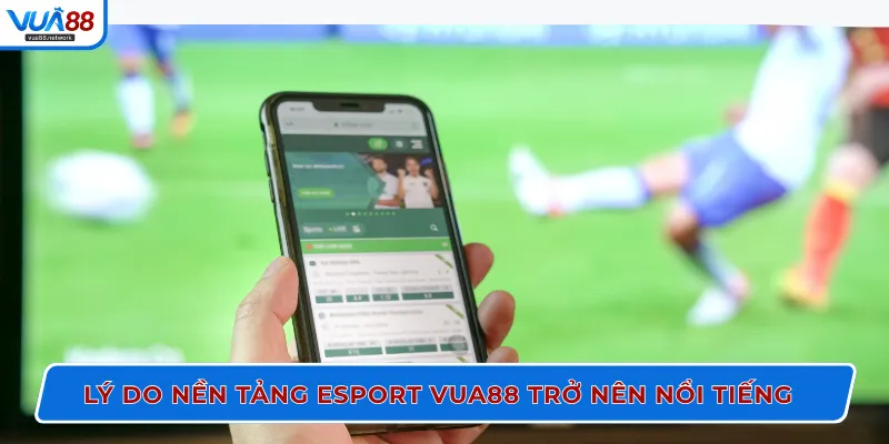 Lý do nền tảng Esport VUA88 trở nên nổi tiếng